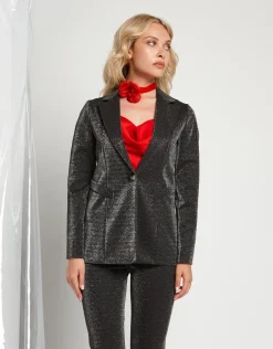 Blazer in lurex