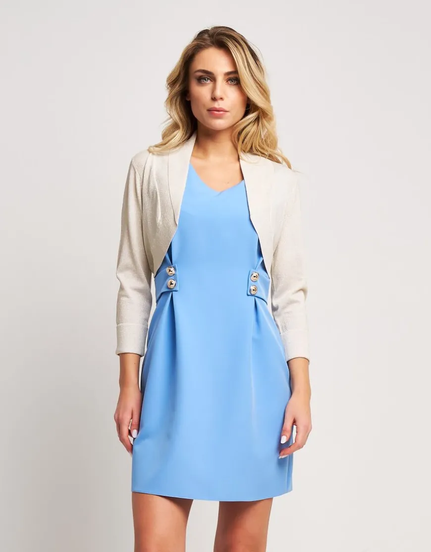 Bolerino in maglia lurex