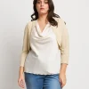 Bolerino stondato in lurex