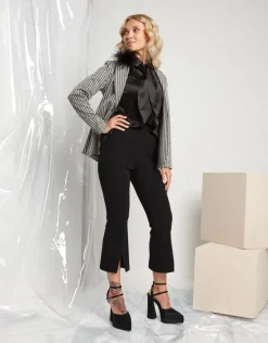 Camicia con cravatta removibile