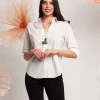 Camicia con maniche tre quarti
