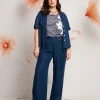Camicia con risvolto e bottoni a contrasto