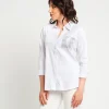 Camicia con strass militare