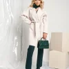 Cappotto a vestaglia con cintura