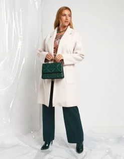 Cappotto a vestaglia con cintura
