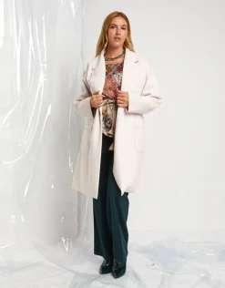 Cappotto a vestaglia con cintura