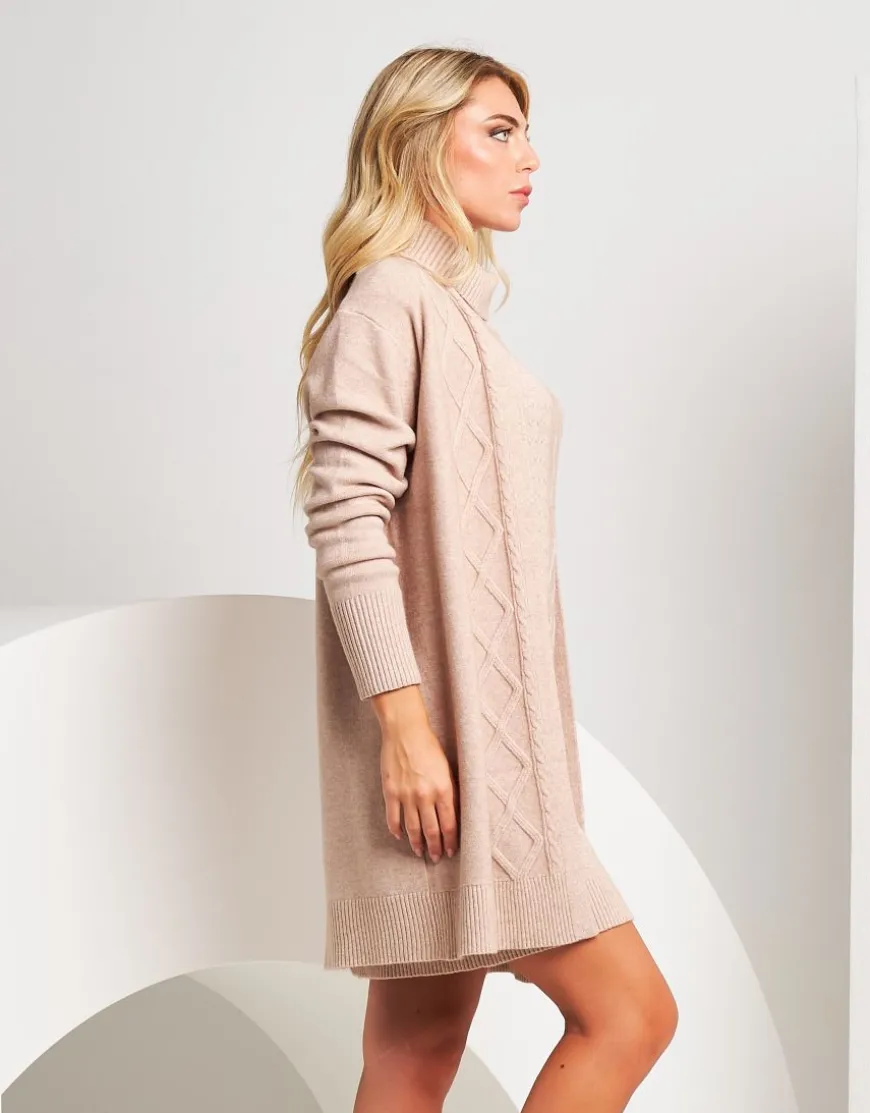 Cardigan in maglia con lavorazione