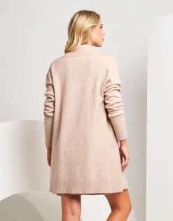 Cardigan in maglia con lavorazione