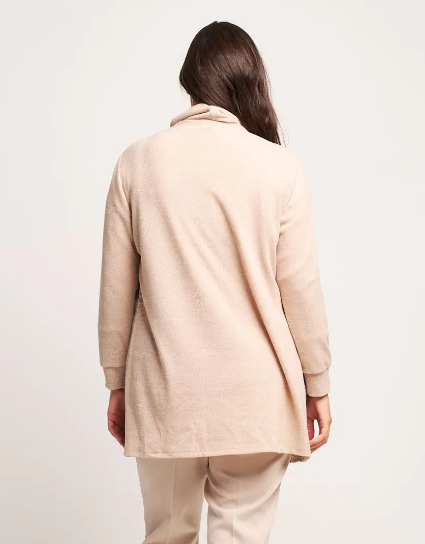 Cardigan in maglia con paillettes