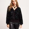 Cardigan in paillettes