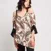 Casacca asimmetrica con volants