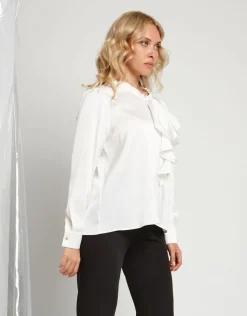 Casacca con fiocco e volant