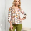 Casacca fantasia floreale