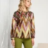 Casacca fantasia zig zag