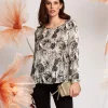 Casacca in georgette fantasia