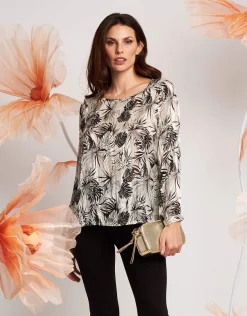 Casacca in georgette fantasia