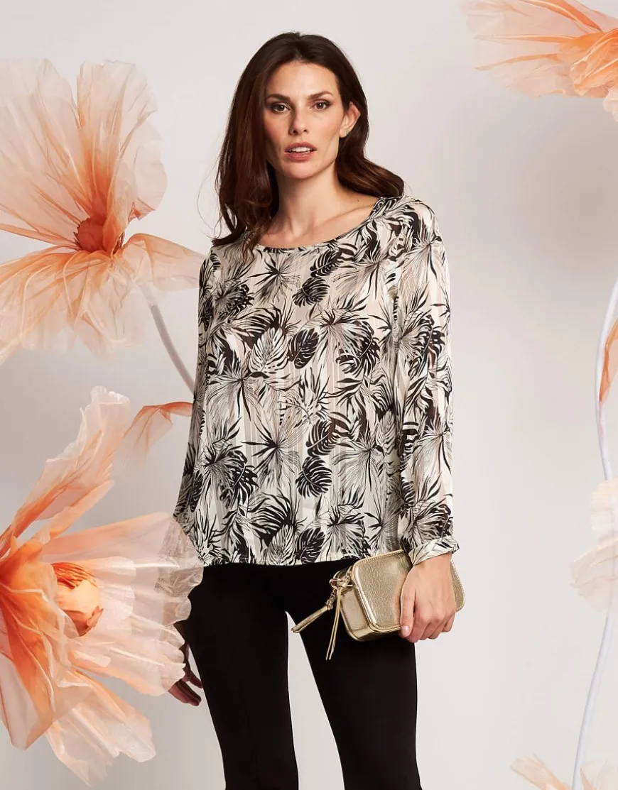 Casacca in georgette fantasia