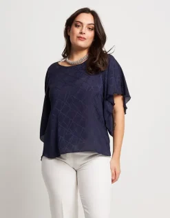 Casacca in raso jacquard