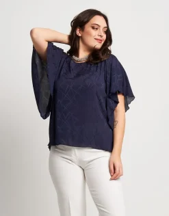 Casacca in raso jacquard