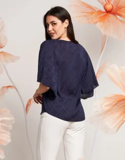 Casacca in raso jacquard