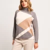 Dolcevita color block