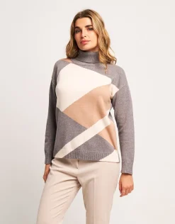 Dolcevita color block