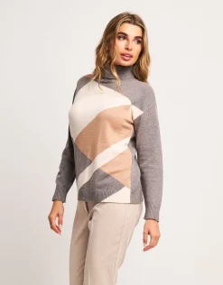 Dolcevita color block