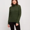 Dolcevita con filato in paillettes
