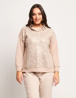 Dolcevita con paillettes