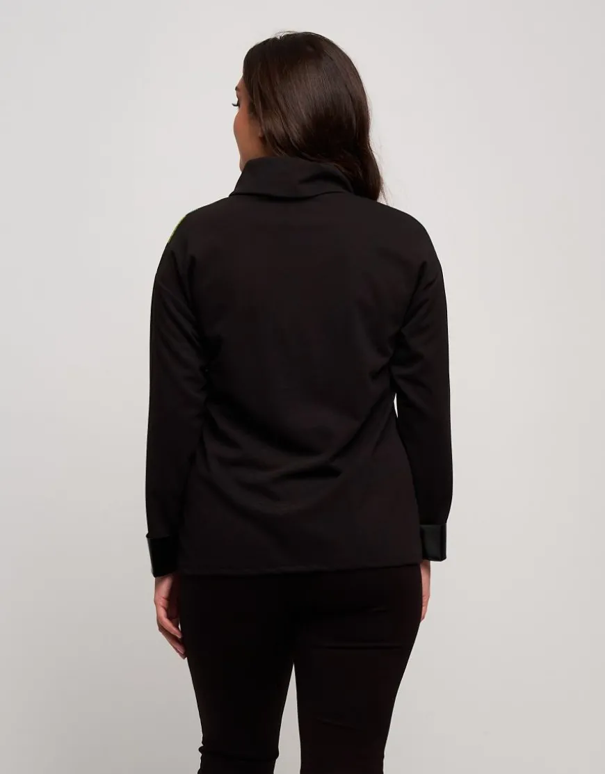 Dolcevita in jacquard fantasia