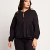 Giacca bomber con dettagli di paillettes