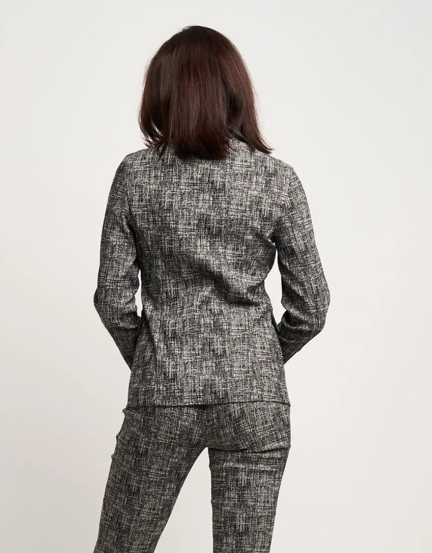 Giacca con filato in lurex