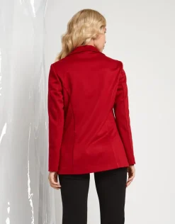 Giacca con revers e bottoni