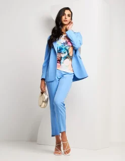 Giacca in bistretch con revers
