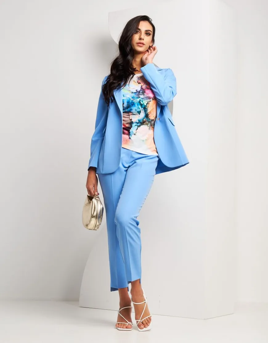 Giacca in bistretch con revers