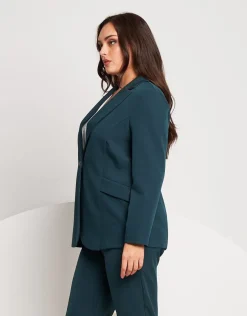 Giacca in bistretch pino