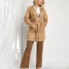 Giacca in ecosuede con borchie