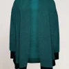 Giacca in maglia e bordi in ciniglia