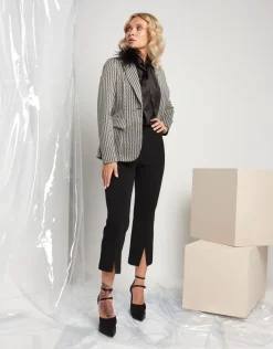 Giacca in maglia jacquard