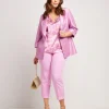 Giacca in shantung blush