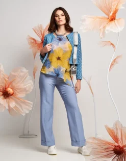 Giacchino in jeans con paillettes