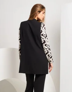 Gilet lungo in fluido