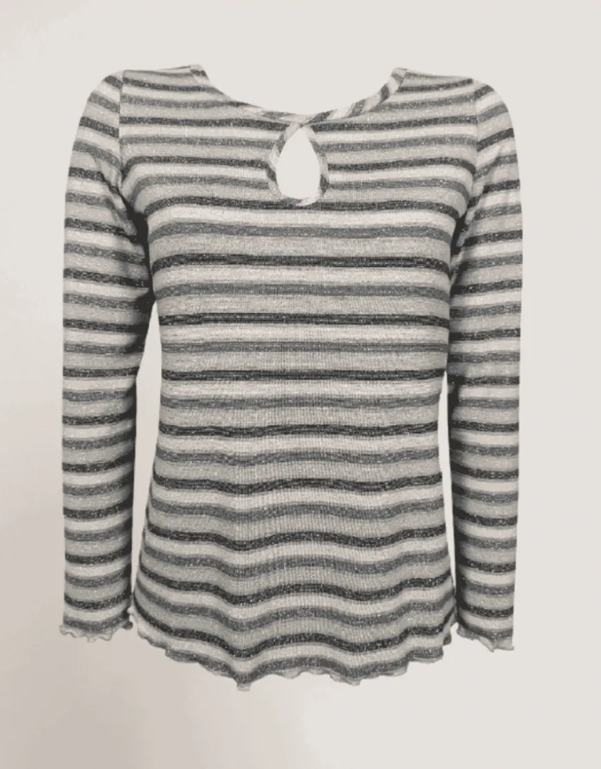 Maglia a righe con goccia