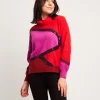 Maglia color block