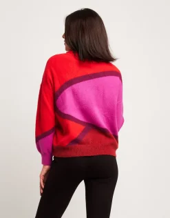 Maglia color block