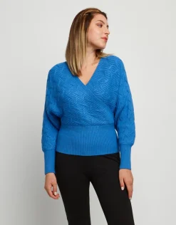 Maglia con maniche a pipistrello