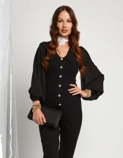 Maglia con maniche ampie