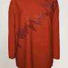 Maglia con zig-zag di strass