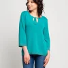 Maglia faille con nastrino