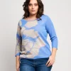 Maglia jacquard fantasia